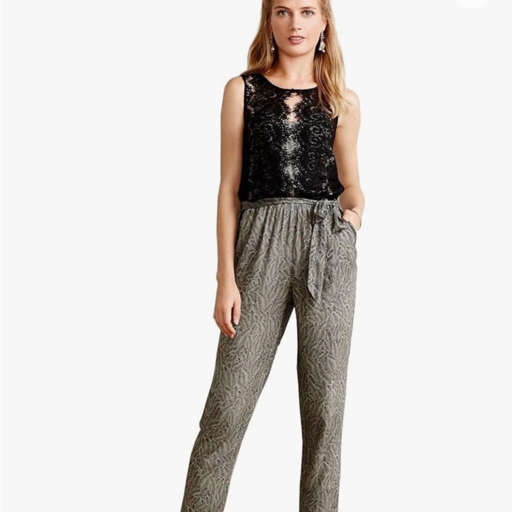 Anthropologie Eleveness Pantsuit 6p
